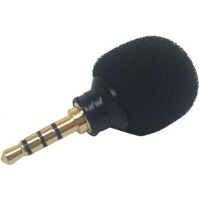 Resim 3.5mm Mini Stereo Mikrofon Mic-Mobile Cep Telefonu Dizüstü Kayıt Küçük 