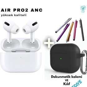 Resim İVOTECH Pro 2 Anc Gürültü Engelleyici Bluetooth Kulaklık IOS Android Tüm Telefonlar ile Uyumlu Kulaklık. 