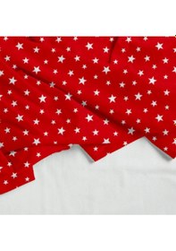 Resim Lüks Ranforce Kumaşından Tek Kişilik Nevresim Seti %100 Pamuk / 63 Tel Kırmızı 