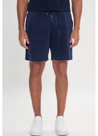 Resim Ac&Co / Altınyıldız Classics Ac&Co / Altınyıldız Classics Standart Fit Normal Kesim Havlu Şort 534685501 Lacivert 