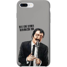 Resim Loov Iphone 7 Plus 8 Plus Uyumlu Baba Müslüm Gürses Baskılı Lansman Telefon Kılıfı 