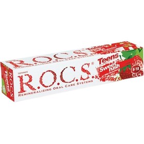 Resim Rocs Teens 8-18 Yaş Diş Macunu Yaban Çileği 60 ml 