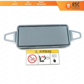 Resim Mercedes E W212 Cls W218 için Güneşlik Kapağı Gri 2128103710 N11.9601 