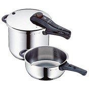 Resim WMF Perfect 6.5 + 3 L Düdüklü Tencere Seti 1512001166 