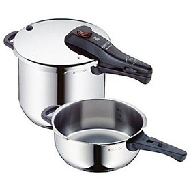 Resim WMF Perfect 6.5 + 3 L Düdüklü Tencere Seti 1512001166 