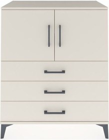 Resim Hyperion Şifonyer 2 Raflı 3 Çekmeceli 2 Kapaklı 88x44x106 Ayt... Aytaşı 