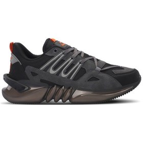 Resim Slazenger Zalar Koyu Gri Siyah Erkek Günlük Sneaker Spor Ayakkabı Sa24re004 - 232 Koyu Gri - Siyah 