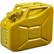 Resim Knc Sarı Metal Yakıt Bidonu 10 Litre 