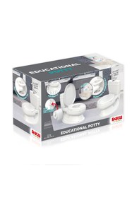 Resim KÜÇÜK HAZİNE Mey İthalat® Dolu Eğitici Lazımlık Beyaz 