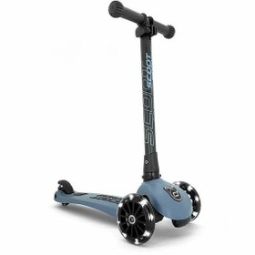 Resim Scoot and Ride Highwaykick 3 LED Tekerlekli Çocuk Scooter Petrol Mavisi 170301-96347 