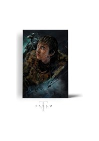 Resim Bran The Crow Ahşap Tablo 4mm 