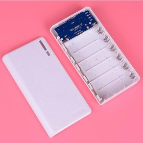 Resim Yaysız Kaynak Kapak Malzemesi Powerbank Kutusu Beyaz 