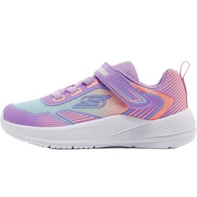 Resim Skechers Microspec Advance Oasis Point Kız Çocuk Mor Günlük Ayakkabı 