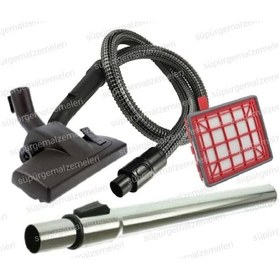 Resim Fakir Veyron Basic Çelik Telli Hortum Boru Başlık Hepa Filtre 