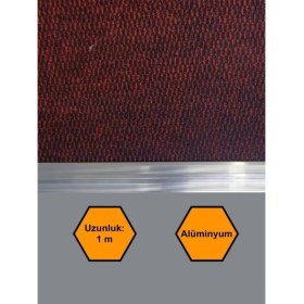 Resim 100 cm Alüminyum Kapı Eşik Profili 