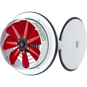 Resim Fanex PKA-160 KA Kapaklı Aksiyel Aspiratör 