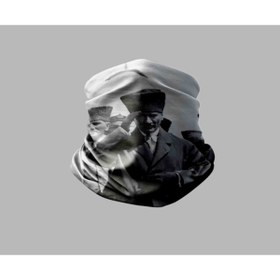 Resim Buffalo Mustafa Kemal Atatürk Tasarımlı Motorsiklet Bandana 