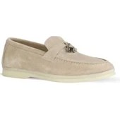 Resim Bueno Shoes Bej Süet Erkek Klasik Ayakkabı Deri Malzeme 