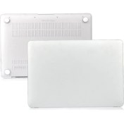 Resim Macbook Pro Kılıf 15INÇ Mat (Eski Hdmi&apos;lı MODEL:A1398 2012-2015) ile Uyumlu Şeffaf 