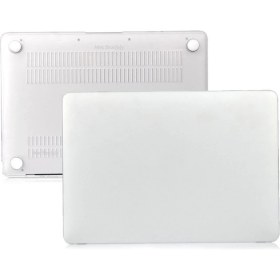 Resim Macbook Pro Kılıf 15INÇ Mat (Eski Hdmi&apos;lı MODEL:A1398 2012-2015) ile Uyumlu Şeffaf 