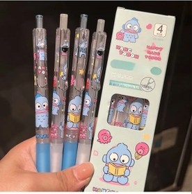 Resim Sanrio 4 Adet Mekanik 0.5 Kalem Balık Hang Yodon Beyaz - Mavi 