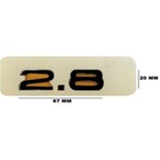 Resim 2.8 Siyah Bagaj Yazısı 3a 3d 3abs 