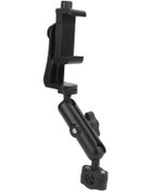 Resim Vkemall Motor Gövde Fakat Telefon Kamera Tutucu, 360 Dönebilen Metal Bisiklet Direksiyon Tutucu, Spor Kameraları Ve Telefonlar İçin Uyumlu Φ9-16mm 