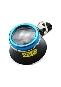 Resim Ulzyvf Zanaat Taşınabilir Saatçi Operatörü Onarım Mercek Kullanımı Kolay Klipsli Gözlük Göz Dayanıklı Büyüteç Büyüteç Aracı 20x Ex 