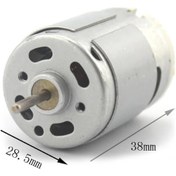 Resim Rs380 6v Dc Motor 11500rpm Yüksek Tork Hız Dıy Rc Oyuncak Model 