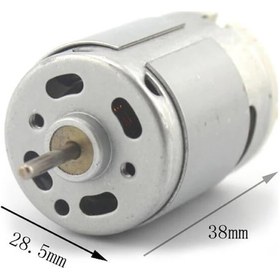 Resim Rs380 6v Dc Motor 11500rpm Yüksek Tork Hız Dıy Rc Oyuncak Model 