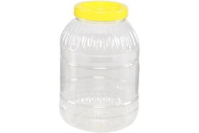 Resim Feyza Design 9'lu 5l Plastik Pet Bidon Seti, Bal, Turşu ve Yağ Için Ideal 