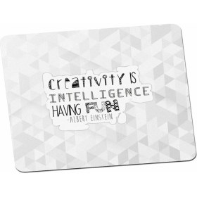 Resim Panorama Ajans Albert Einstein Sözleri Sticker Mouse Pad 