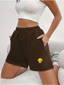 Resim DAXİS Sportwear Company Kadın Kısa Şort Baskılı Büyük Beden 