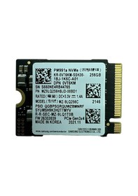 Resim Samsung PM991a MZ9LQ256HBJD-00BD1 256 GB M.2 2230 NVMe SSD 