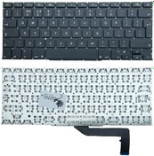 Resim Macbook Pro Uyumlu 15" A1398 EMC 2745 Klavye (Büyük Enter - UK) 