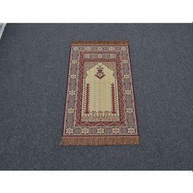 Resim Zehra Abla Halı Yeni Seçkin Kompozisyon Mihraplı Seccade Portatif Namazlık Duvar Halısı 7085 Çok Renkli 