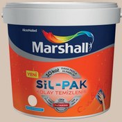 Resim Marshall Patika 7,5 Litre Sil-Pak Kolay Temizlenir Silinebilir Su Bazlı İç Cephe Boyası (MARSHALL.5253984) 