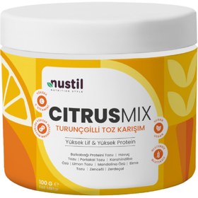 Resim NUSTİL Citrus Mix Turunçgilli Toz Karışım 100g 
