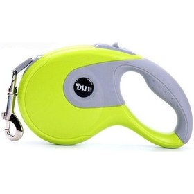 Resim Geniş Tutamaklı Otomatik Gezdirme Tasması 3 Mt. Yeşil 