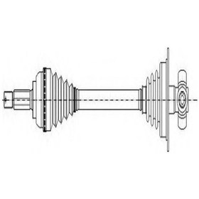 Resim Aks Komple Ön Sol Aks0369 Aks0117 Megane-ı 1.6 8v K7m 96-99 Abssiz 7701469374 7701352471 