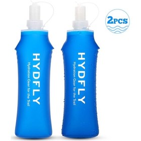 Resim Lixada 500ml Açık Hava Su İçme Şişesi Yumuşak Katlanır Matara Bpa İçer Mavi 