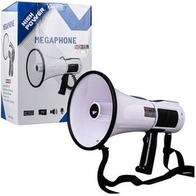 Resim No-tel 106u Bluetooth-usb-siren-ses Kayıt Özellikli Dahili Bataryalı 100 Watt Büyük Boy Megafon 