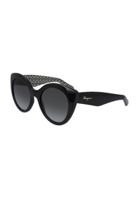 Resim Salvatore Ferragamo Sf 964s 001 54-21-140 Kadın Güneş Gözlüğü Siyah 