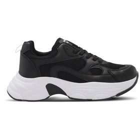 Resim Slazenger ZUSA Kadın Siyah / Beyaz Koşu & Yürüyüş Spor Ayakkabısı 