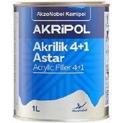 Resim Akripol Akrilik 4+1 Astar Gri 2.5 Lt 