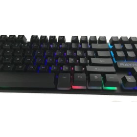 Resim RAYNOX K-714 RGB Kablolu Klavye 