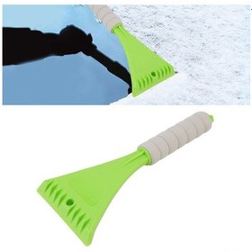 Resim Vkemall Oto Cam Kar ıcı - Pp Malzeme Eva Köpük Saplı, Ergonomik Tasarım, Kaymaz Tutuş, Camı Kirletmeyen Kışlık Kar Ve Buz Temizleyici - Yeşil 