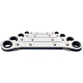 Resim Cırcırlı Yıldız Anahtar Takımı 4 Parça Düz SAE Ceta Form B07A-B04 