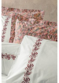 Resim Cotton Box Majestic Çift Kişilik Nevresim Takımı Voyager Pembe 