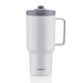 Resim Korkmaz Freedom Pipetli Buz Mavisi Termos 1 Litre A5577-3 